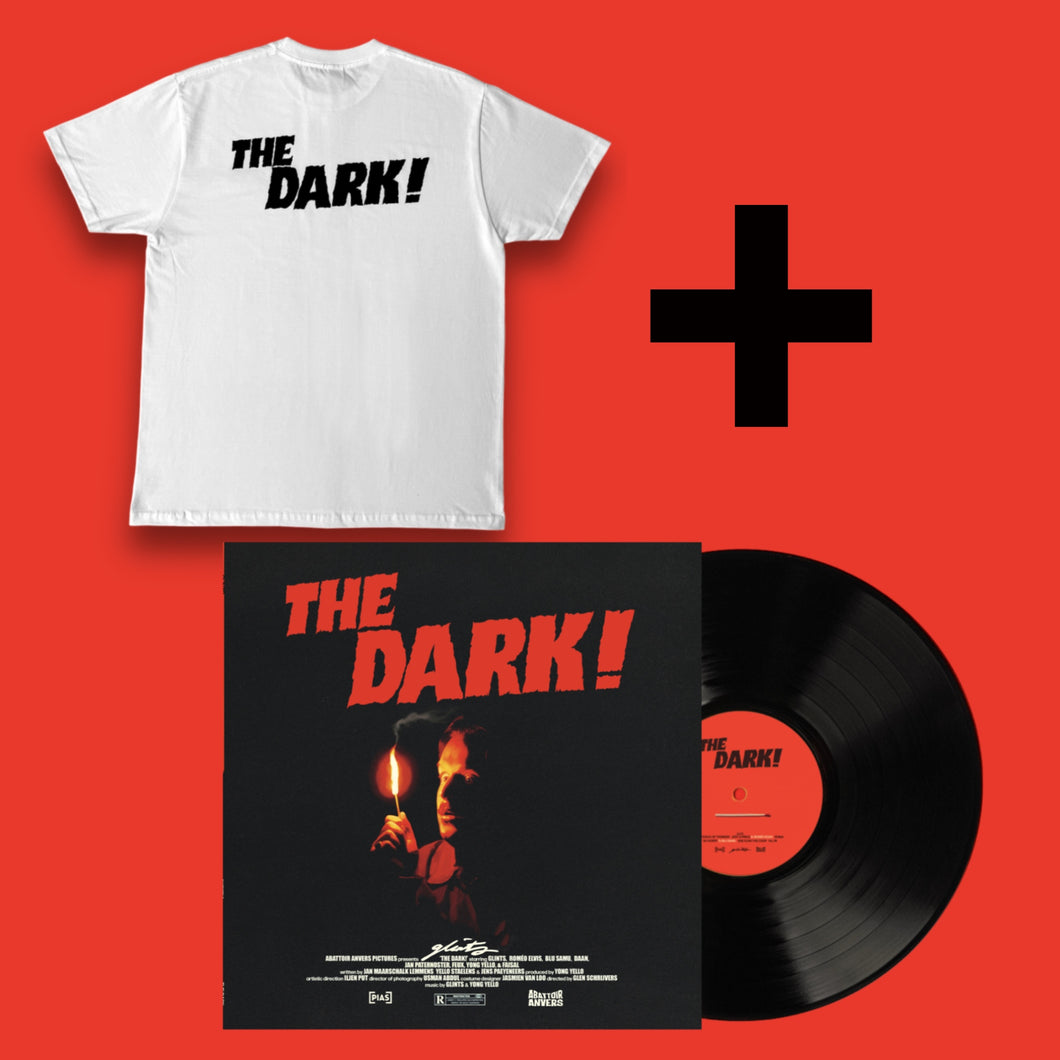 THE DARK! Deluxe vinyl + Tee Bundle